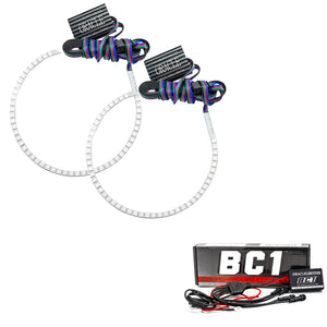 ORACLE Lighting 2302-335 Oracle fits Ford Mustang GT/V6 10-12 Halo Kit - ColorSHIFT w/ BC1 Controller