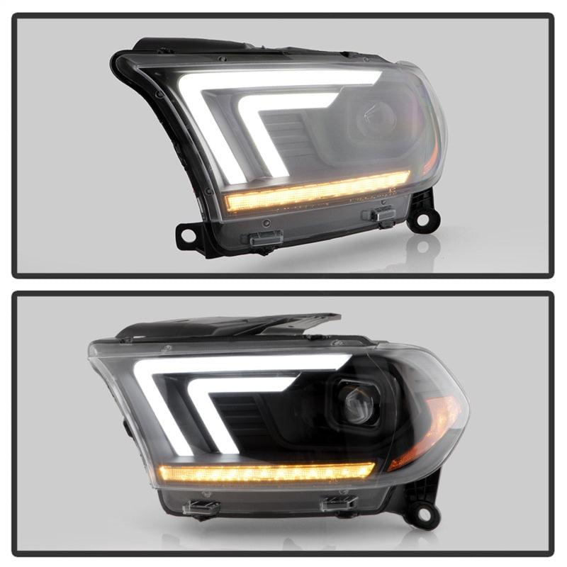 Spyder 5088284 fits Dodge 11-13 Durango Halogen Model Only Projector Headlights