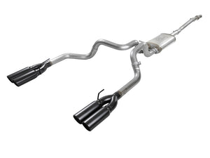 AFE 49-34105-B  Series 3in 304 SS Exhaust Cat-Back w/ Black Tips 2019 fits GM S