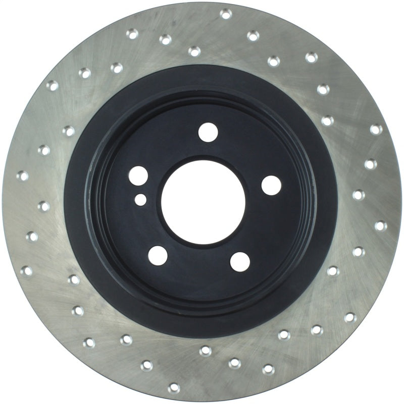 Stoptech 128.35112R Drilled Sport Brake Rotor