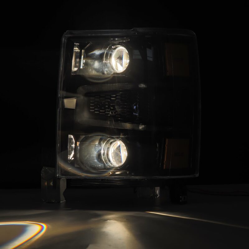 AlphaRex 880247 14-15 fits Chevy 1500 PRO-Series Projector Headlights, Alpha-