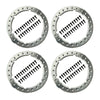 fits Ford 17-18 Racing M-1021K-BL1 / 21 F-150 Raptor (w/35in Tire) Functional Bead Lock Ring Kit - Style 1