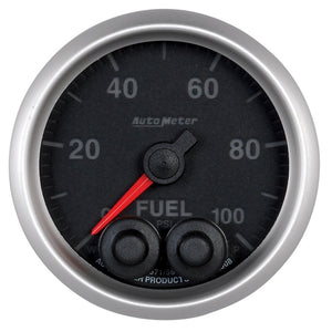 AutoMeter 5671 Autometer Elite 52mm 0-100 PSI Fuel Pressure Peak & Warn w/ Electronic Control Gauge