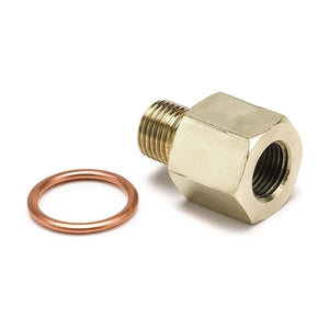 AutoMeter 2265 Autometer Metric Oil Pressure Adapter - 1/8in NPT to M10x1
