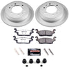 Power Stop 06-10 Hummer H3 Rear Z36 Coated Truck & Tow Brake Kit