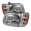 9033322 Xtune fits Toyota 05-06 Tundra Double Cab OEM Style Headlights & Corne