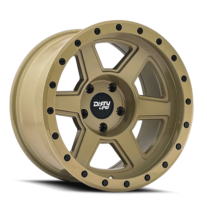 Dirty Life 9315-2973DS12 Compound 9315 20x9 / 5x127 BP / -12mm Offset / 78.1mm Hub Desert Sand Wheel