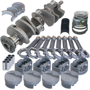 Eagle 615004155 fits Pontiac 400 4.250in Crank 6.800in I-Beam Rods -6cc Flat Top 4.155in Pistons Rotating Assembly