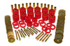 Prothane 1-112 fits Jeep 81-86 CJ8 1in Lift Body Mount - Red