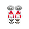 PowerStop KC1299 fits Ford Mustang Front Z26 Street Warrior Brake Kit w/Calipers