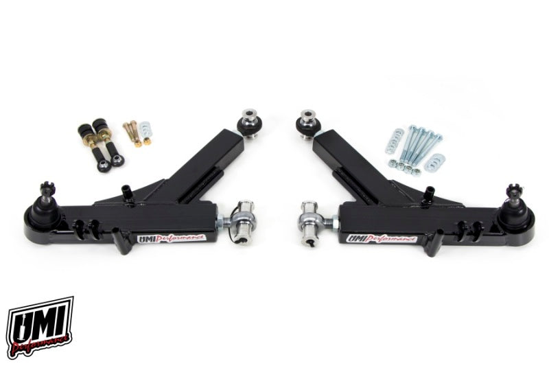 UMI Performance 2309-B 93-02 fits GM F-Body Boxed Adjustable Lower A-Arms Rod En