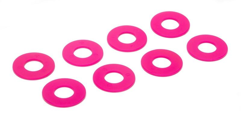 Daystar KU71074FP D-Ring Shackle Washers Set of 8 Fluorescent Pink