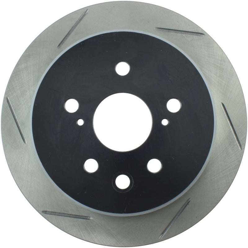 Stoptech 126.44142SR Power Slot 06-10 Lexus IS250 Rear Right Slotted Rotor