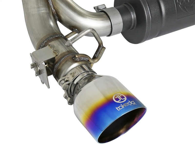 AFE 49-33103-L  3in 304 SS Cat-Back Exhaust System w/ Blue Flame Tip 16-18 fits
