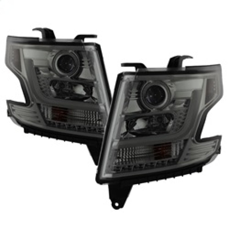 Spyder 5082558 fits Chevy Tahoe / Suburban 2015 -2016 Projector Headlights - DR