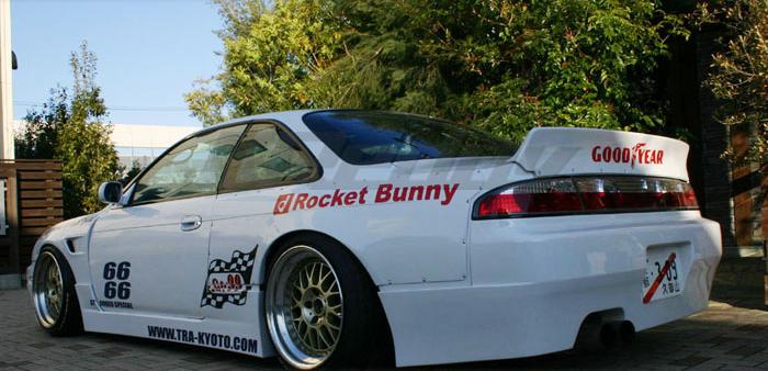 GReddy 17020252 Rocket Bunny 95-98 fits Nissan 240SX S14 V1 Side Skirts