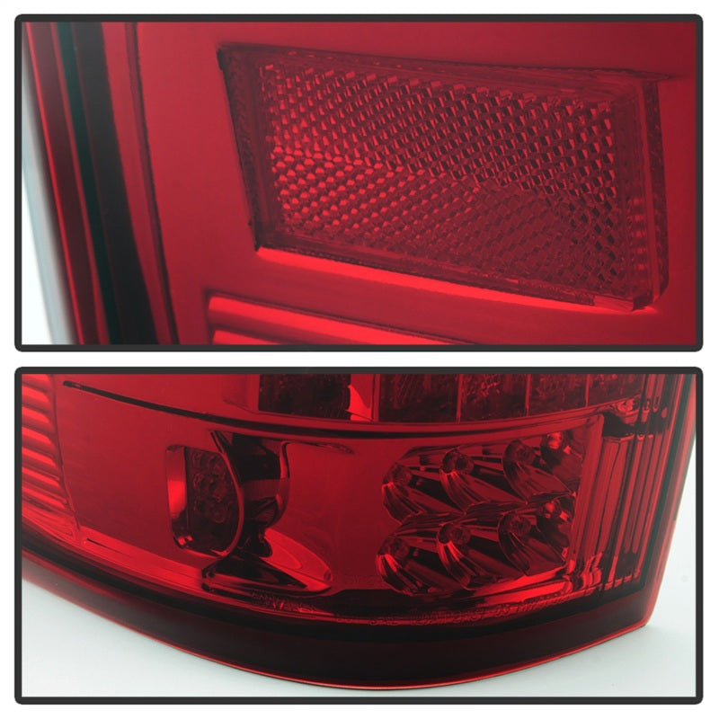 5034069 Xtune fits Ford 04-08 F150 Styleside LED Tail Lights Red Clear ALT-ON-