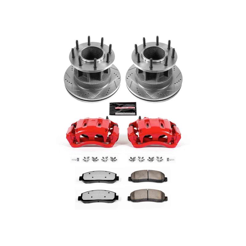 PowerStop KC4595-36 fits Ford F-350 Super Duty Front Z36 Truck & Tow Kit w/Cals