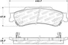 Stoptech 308.0729 Street Brake Pads