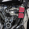 S&S 170-0566A Cycle 17-21 M8 Models Intake Runner Induction Kit - Chrome