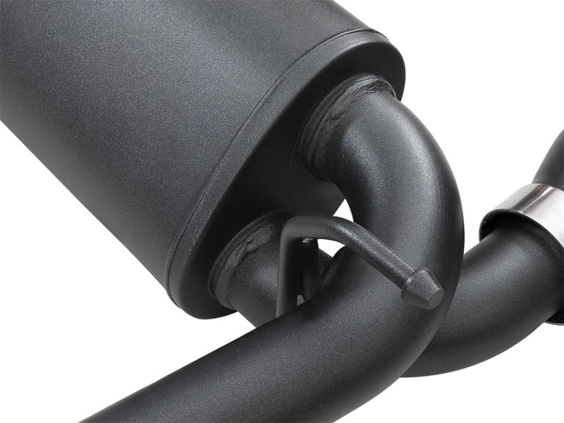 AFE 49-48067-B Series 2.5in 409 SS Axle-Back Exhaust w/ Black Tips 2018+ fits J