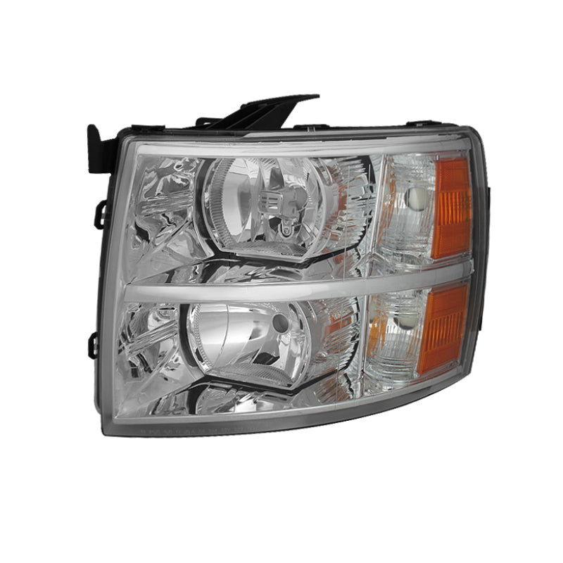5076960 Xtune fits Chevy 07-13 Silverado Crystal Headlights Left HD-JH-CS07-OE