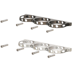 Wilwood 250-16874 fits Triple Aluminum Reservoir Lightweight Bracket w/ Mountin