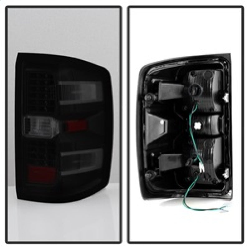 xTune 9036552 fits Chevy 1500 14-16 / Silverado 2500HD/3500HD LED Tail Lights -