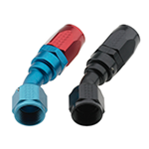 Fragola 223006 -6AN x 30 Degree Pro-Flow Hose End - Blue/Red