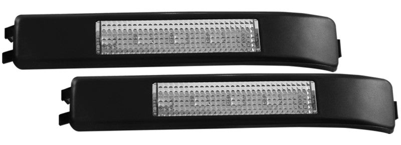 ANZO 861115 LED Mirror Lights 2014 fits Ford 09-20 F-150 LED Mirror Lights Clear w/ Amber LED