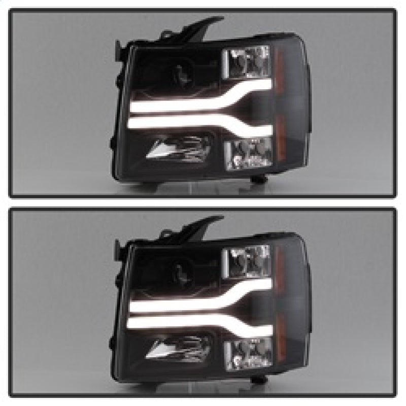 Spyder 5083609 fits Chevy 07-13 Silverado 1500 Version 3 Projector Headlights -
