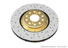 DBA 5654BLKXS-10 2004 STi 10 Stud Hole Front Drilled & Slotted 5000 Series 2 Pie
