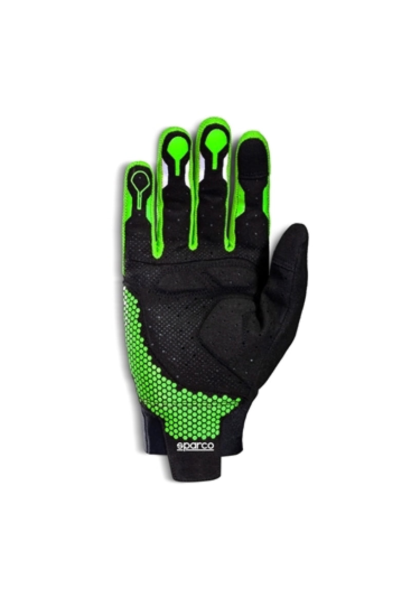 SPARCO 00209512NRVF Gloves Hypergrip+ 12 Black/Green