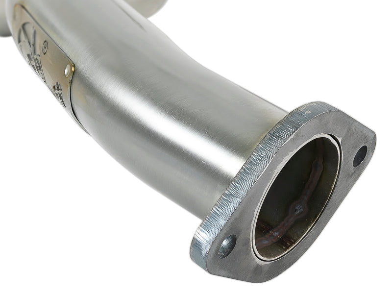 AFE 49-36130NM-B  2.5in 304 SS Axle-Back Exhaust w/ Black Tips 16-18 fits Infin