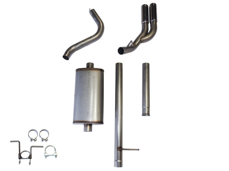 JBA 30-3055 19-20 Chevy/GMC 1500 5.3L L82/L84 304SS Dual Side Exit Cat-Back Exhaust System