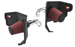 K&N Engineering 77-9042KP K&N 2022 fits Toyota Tundra V6-3.5L F/I Performance Air Intake System