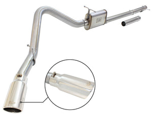AFE 49-43076-P rce XP Exhaust 3in-3.5in SS Single Side Ext CB w/ Polish Tip 99-