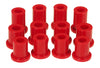 Prothane 4-1006 Datsun D50 2wd Spring & Shackle Bushings - Red