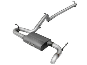 AFE 49-08043 on Exhaust System Cat Back 2.5in Aluminized Hi-Tuck 07-18 fits Jee