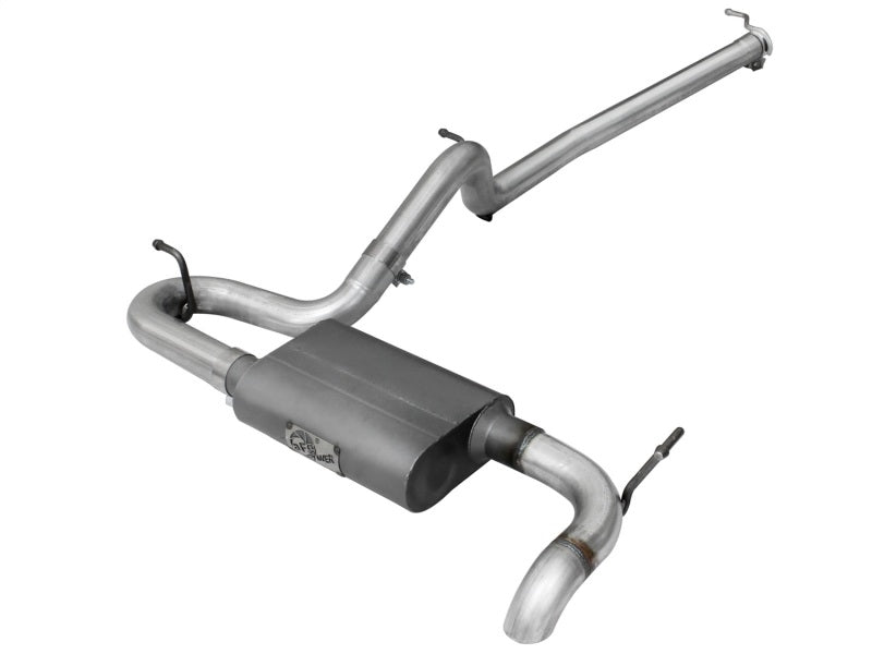 AFE 49-08043 on Exhaust System Cat Back 2.5in Aluminized Hi-Tuck 07-18 fits Jee