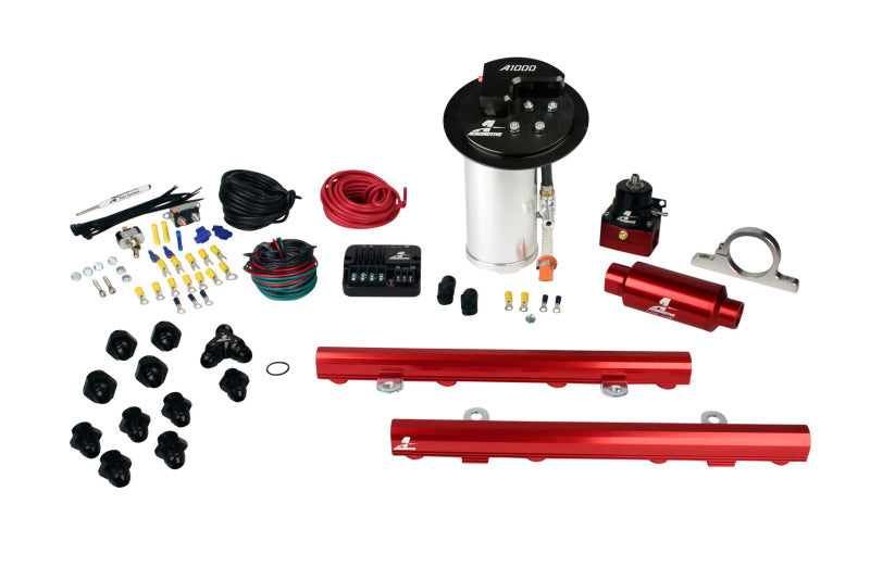 Aeromotive  17325 Mustang GT Stealth A100 Street Fuel Pump System w/Fuel Rails
