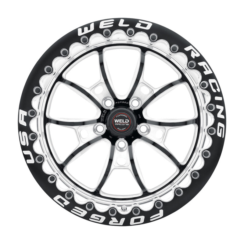 Weld  80LB7100A80F S80 17x10 / 5x4.5 BP / 8.0in. BS (64mm Offset) Black Wheel 3.