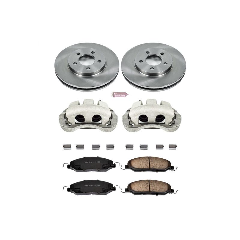 PowerStop fits Ford 05-10 Mustang Front Autospecialty Brake Kit w/Calipers