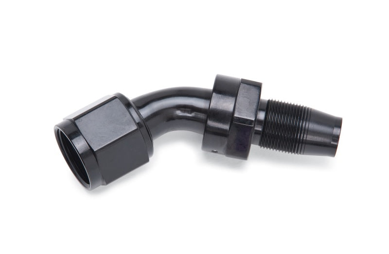 Russell 615093 Performance -6 AN 45 Degree Hose End Without Socket - Polished and Black