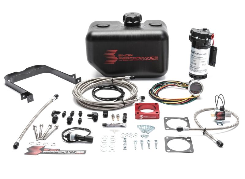 Snow Performance SNO-2120-BRD Evo Stg 2 Boost Cooler Water Injection Kit w/SS Braid Line & 4AN Fittings