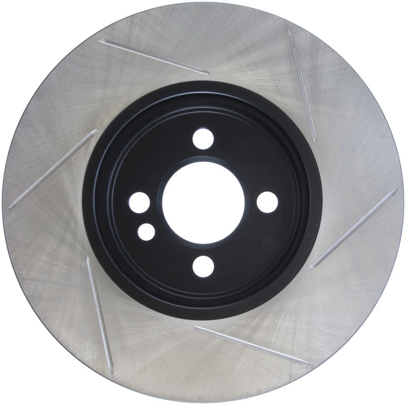 Stoptech 126.34101SL Power Slot 07-09 Mini Cooper S Front Left Slotted Rotor