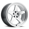 Kansei K12H-189012+12 K12H Knp 18x9.5in / 5x114.3 BP / 12mm Offset / 73.1mm Bore - Hyper Silver Wheel