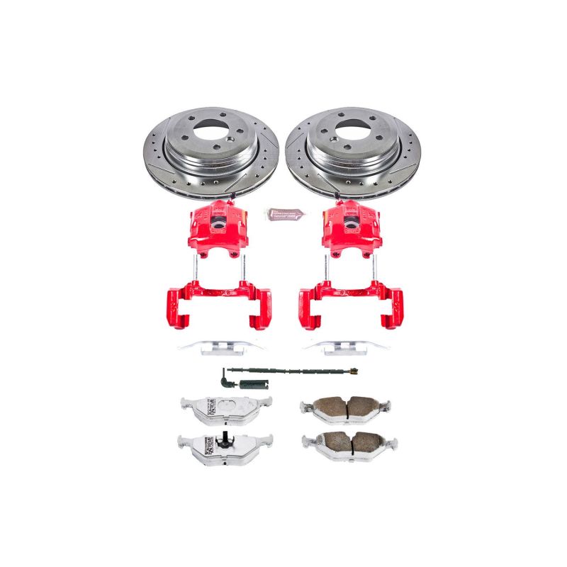 PowerStop KC2970 26 fits BMW 325xi Rear Z26 Street Warrior Brake Kit w/Calipers