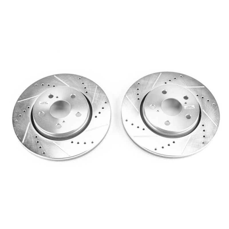 PowerStop fits Toyota 18-19 C-HR Front Evolution Drilled & Slotted Rotors - Pair