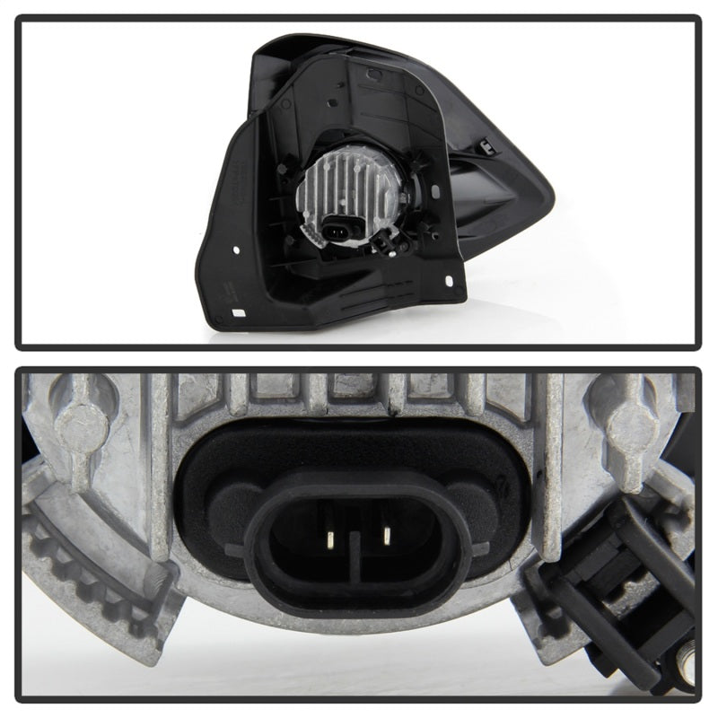 Spyder 5087096 fits Nissan 09-21 Maxima OEM Full LED Fog Lights w/Switch Clear